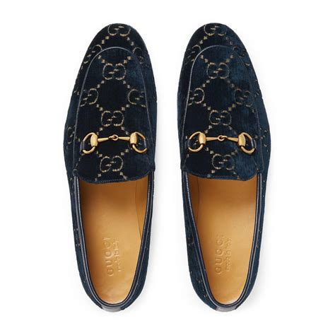gucci velvet loafers for men
